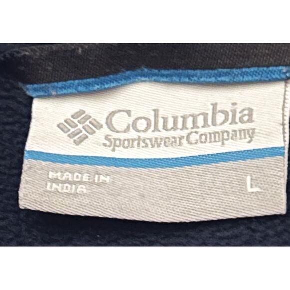 Columbia Ascender Softshell Navy Jacket Men's Large - Picture 6 of 7
